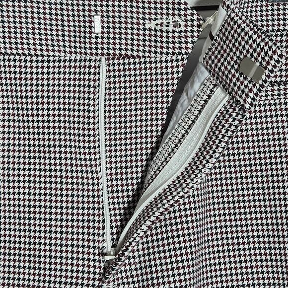 Banana Republic Pants Womens 4 High Rise Sloan Houndstooth Tapered Career Casual - Picture 5 of 12